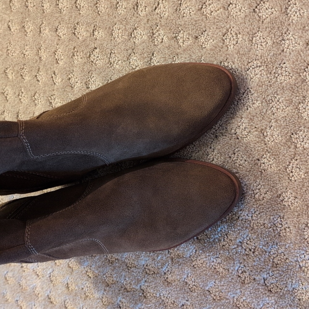 Kelsi Dagger Brooklyn Echo  Suede  Tall Western Boots, Anthropologie - Picture 10 of 14